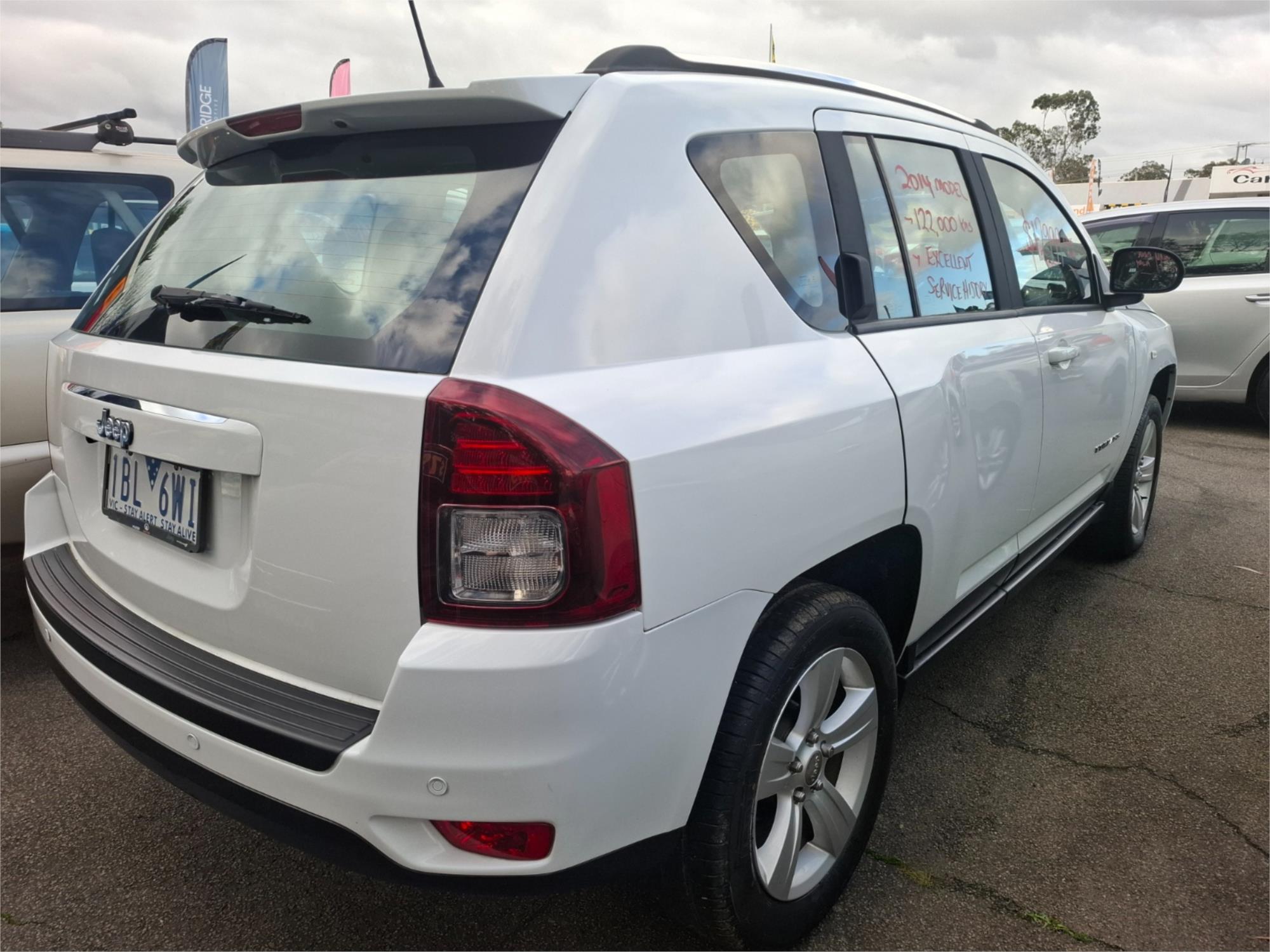 2014 JEEP COMPASS MK MY14 SPORT (4x2) 6 SP AUTOMATIC 4D WAGON