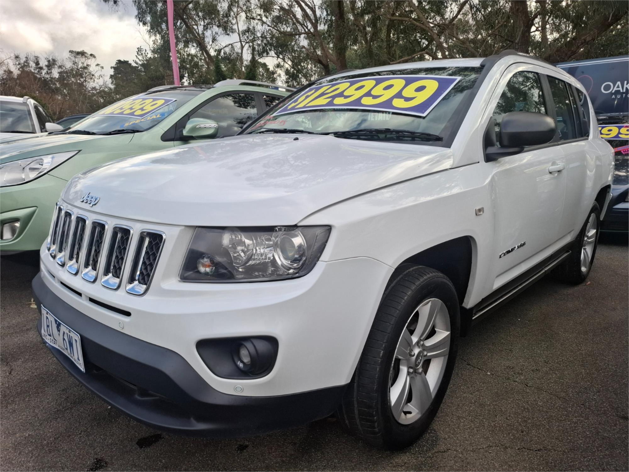 2014 JEEP COMPASS MK MY14 SPORT (4x2) 6 SP AUTOMATIC 4D WAGON