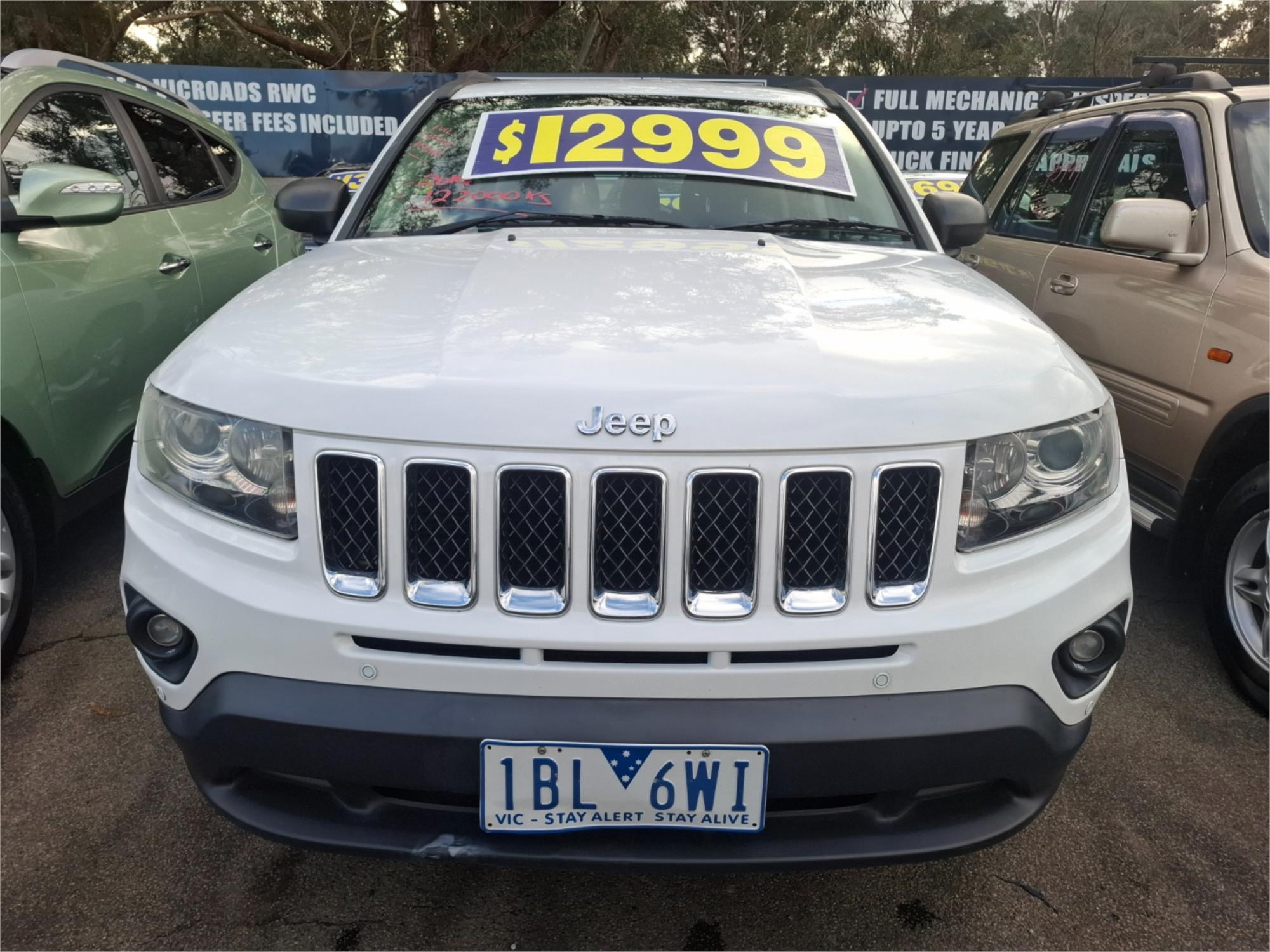 2014 JEEP COMPASS MK MY14 SPORT (4x2) 6 SP AUTOMATIC 4D WAGON