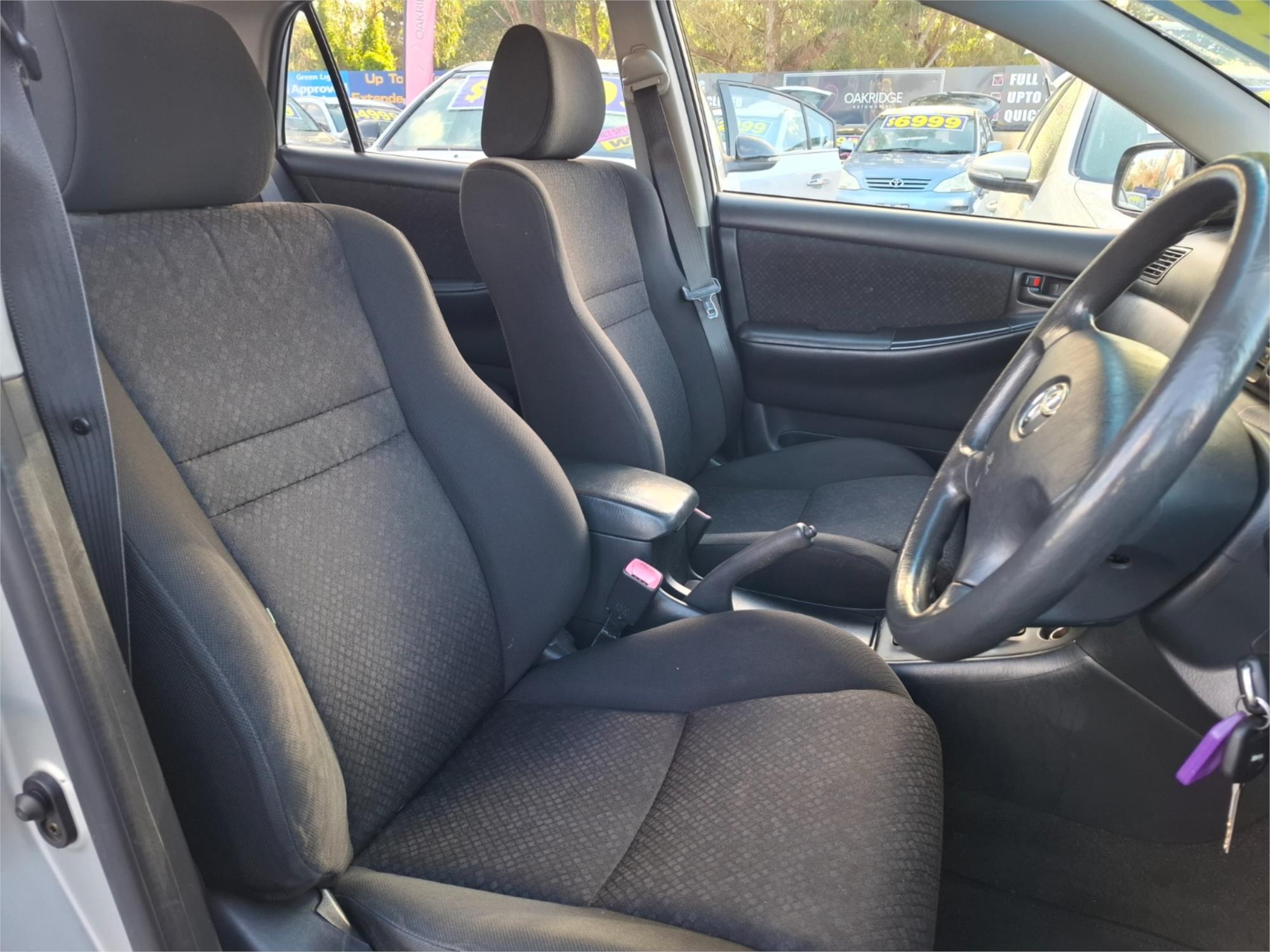 2006 TOYOTA COROLLA ZZE122R ASCENT 4 SP AUTOMATIC 5D HATCHBACK