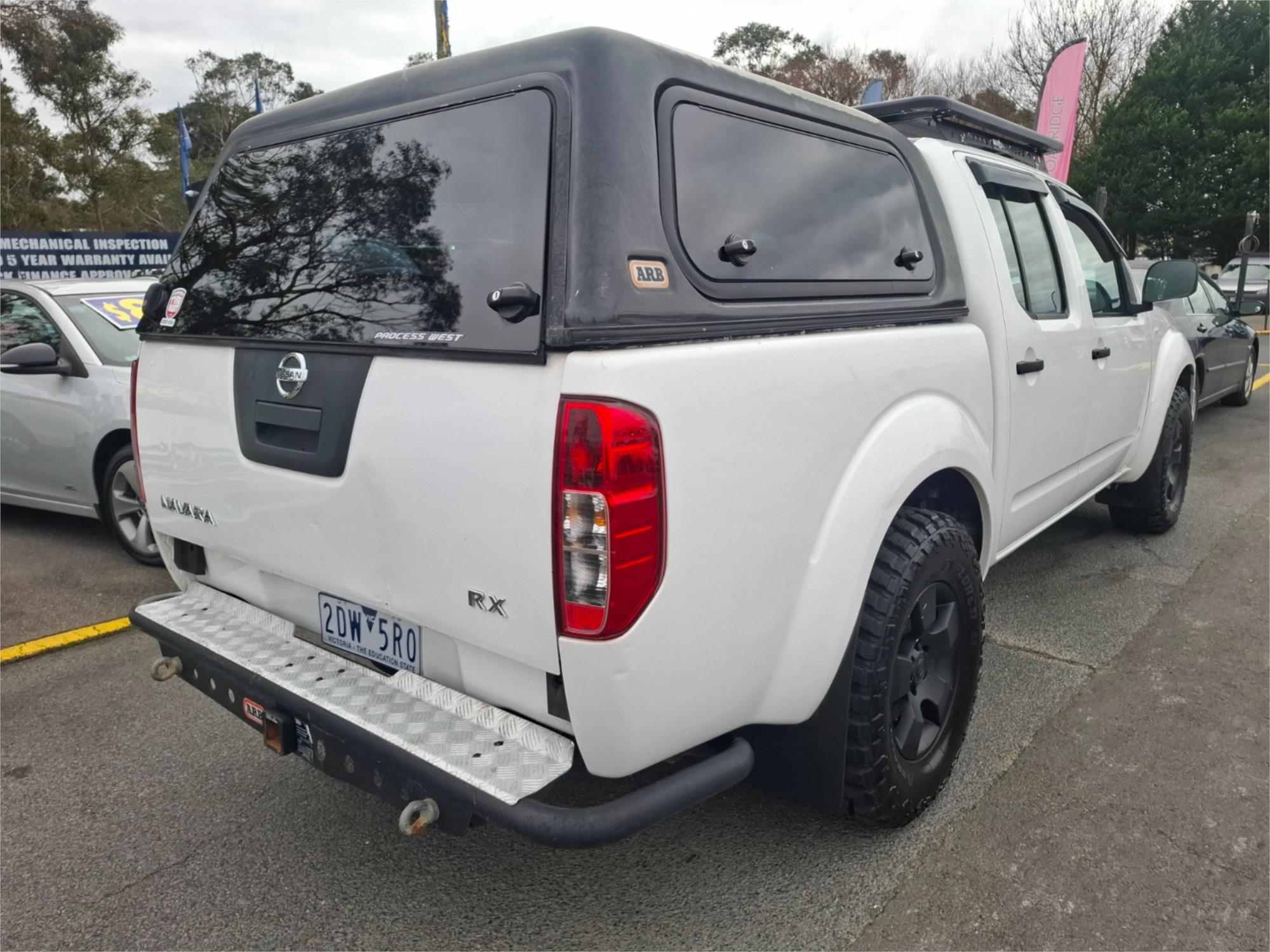 2011 NISSAN NAVARA D40 MY11 RX (4x2) 5 SP AUTOMATIC DUAL CAB P/UP