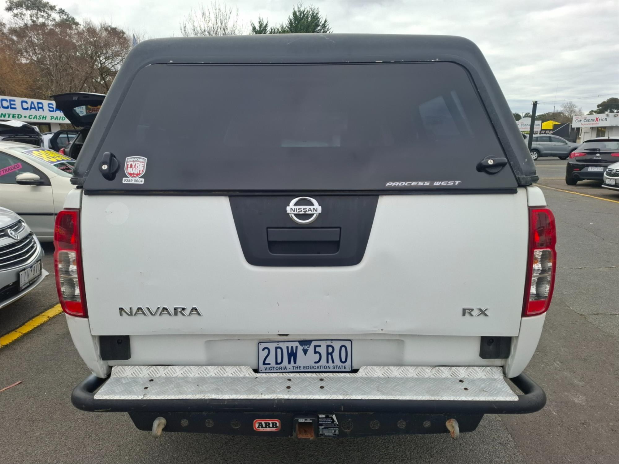 2011 NISSAN NAVARA D40 MY11 RX (4x2) 5 SP AUTOMATIC DUAL CAB P/UP
