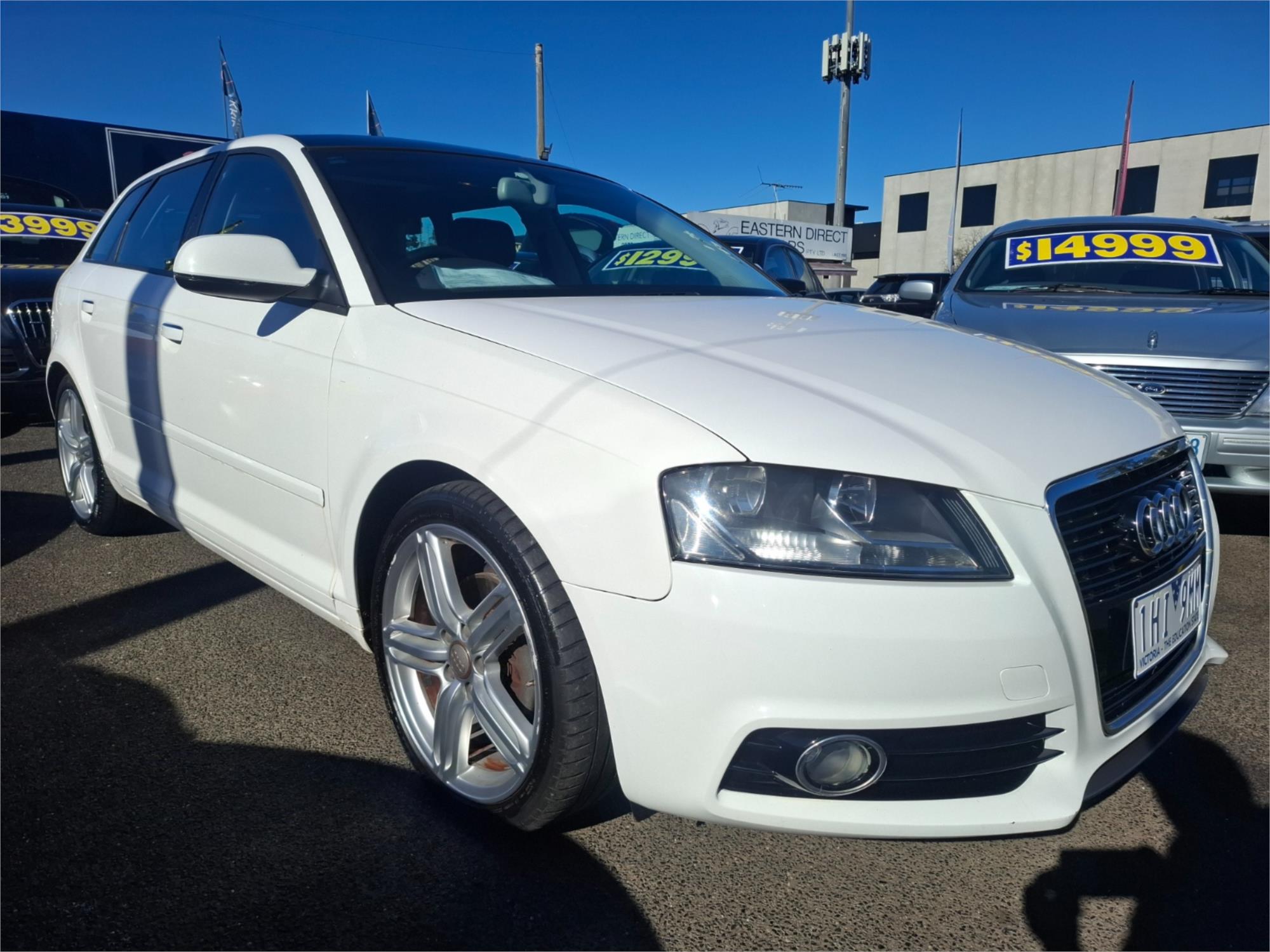 2012 AUDI A3 8P MY12 SPORTBACK 1.8 TFSI AMBITION 7 SP AUTO DIRECT SHIFT 5D HATCHBACK