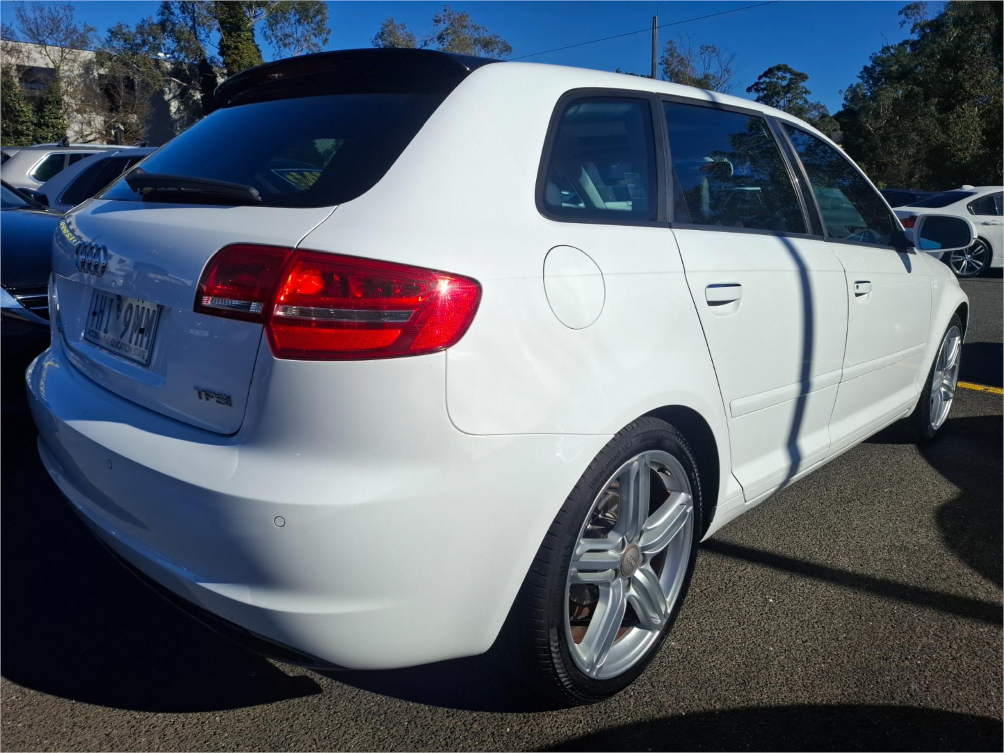 2012 AUDI A3 8P MY12 SPORTBACK 1.8 TFSI AMBITION 7 SP AUTO DIRECT SHIFT 5D HATCHBACK