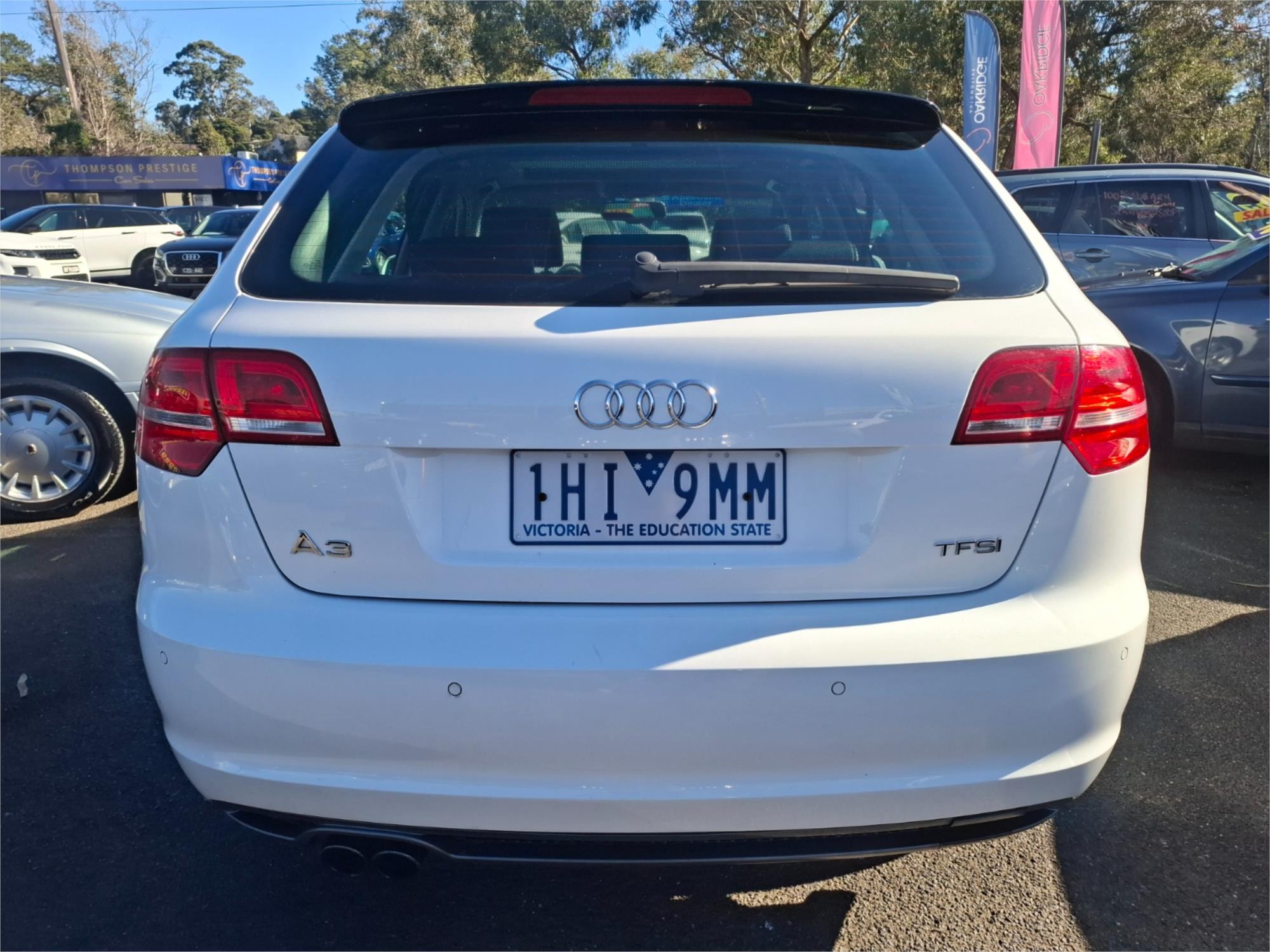 2012 AUDI A3 8P MY12 SPORTBACK 1.8 TFSI AMBITION 7 SP AUTO DIRECT SHIFT 5D HATCHBACK
