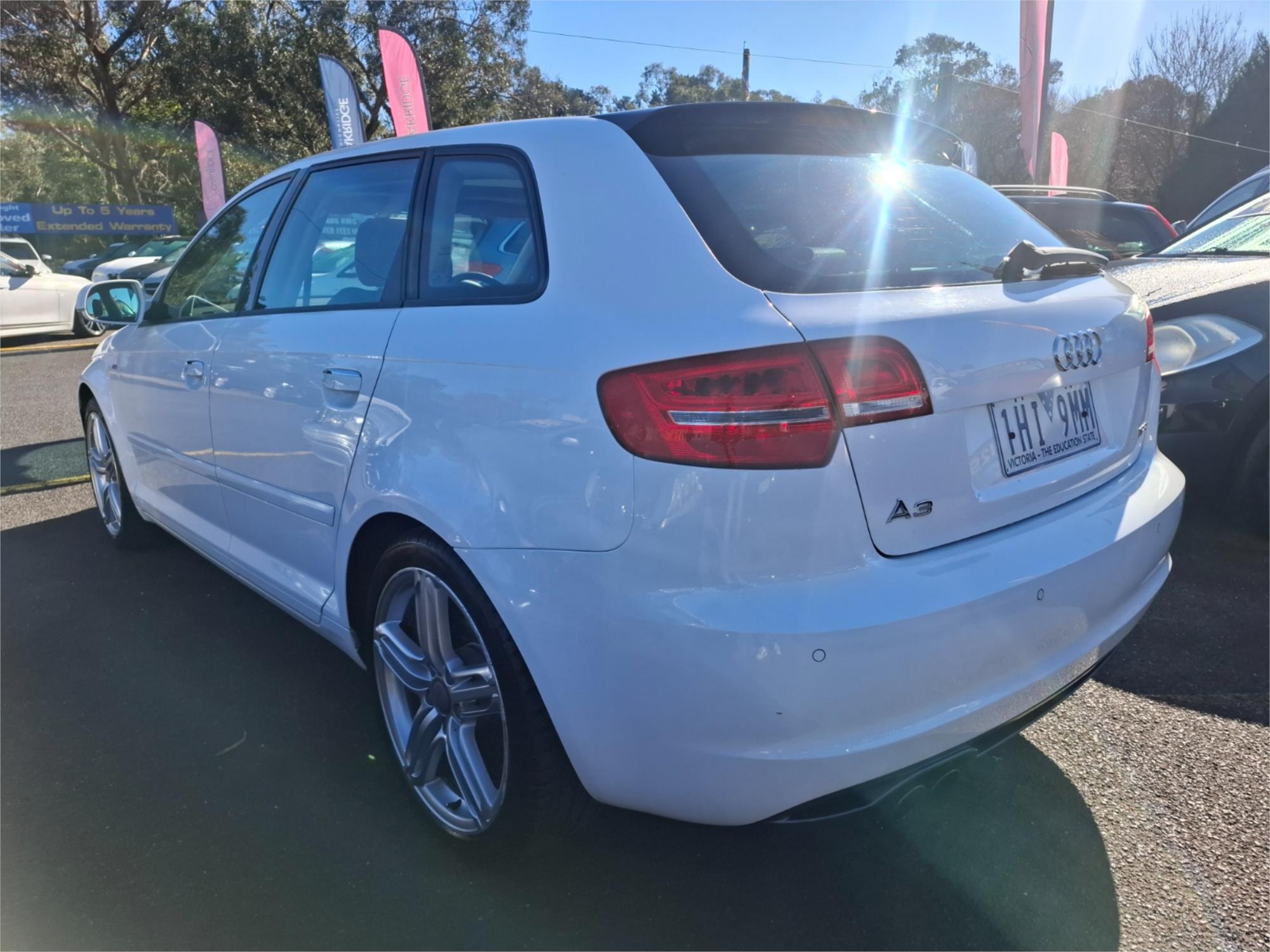 2012 AUDI A3 8P MY12 SPORTBACK 1.8 TFSI AMBITION 7 SP AUTO DIRECT SHIFT 5D HATCHBACK
