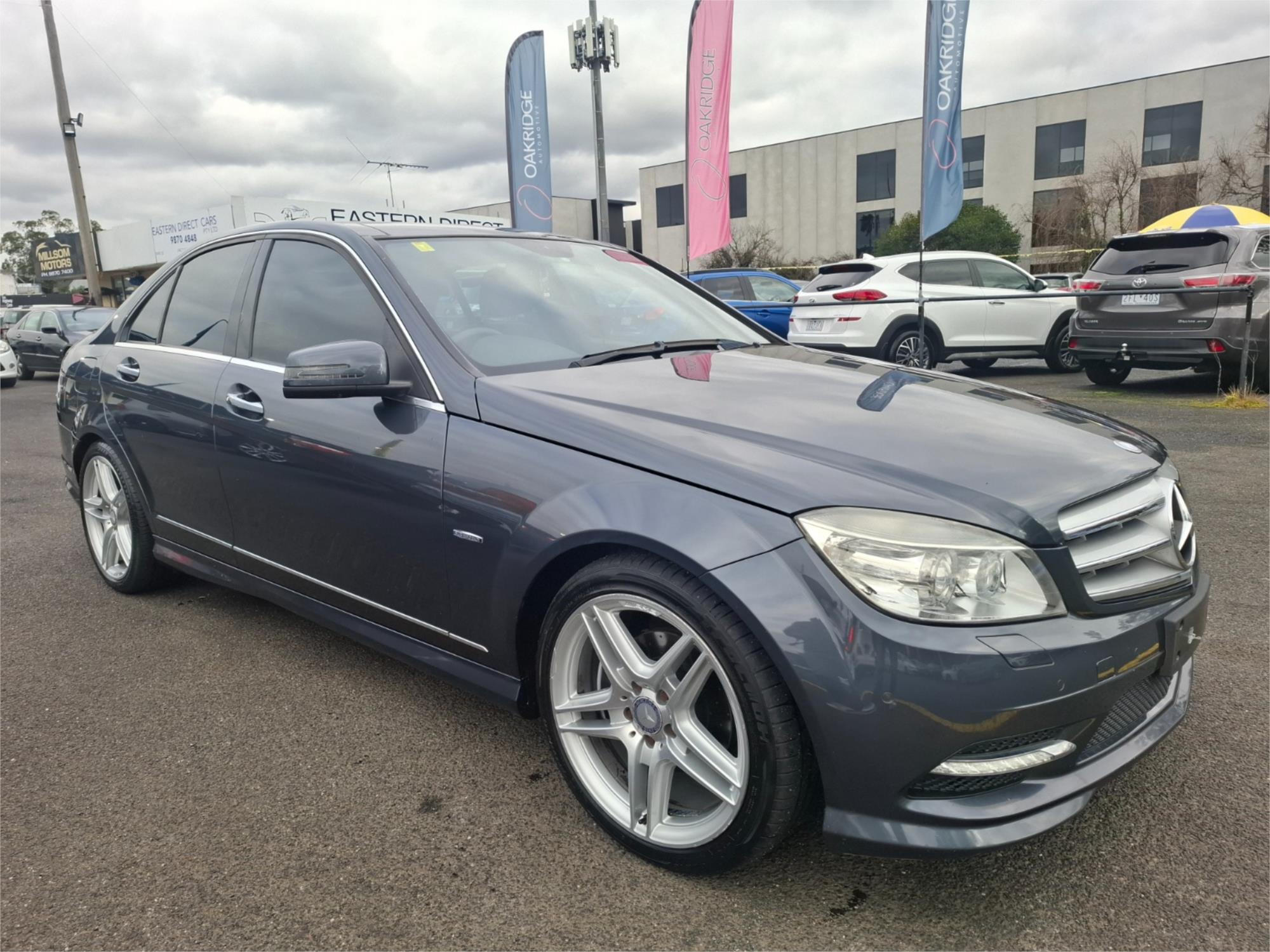 2010 MERCEDES-BENZ C250 W204 MY10 CGI AVANTGARDE 5 SP AUTOMATIC TIPSHIFT 4D SEDAN