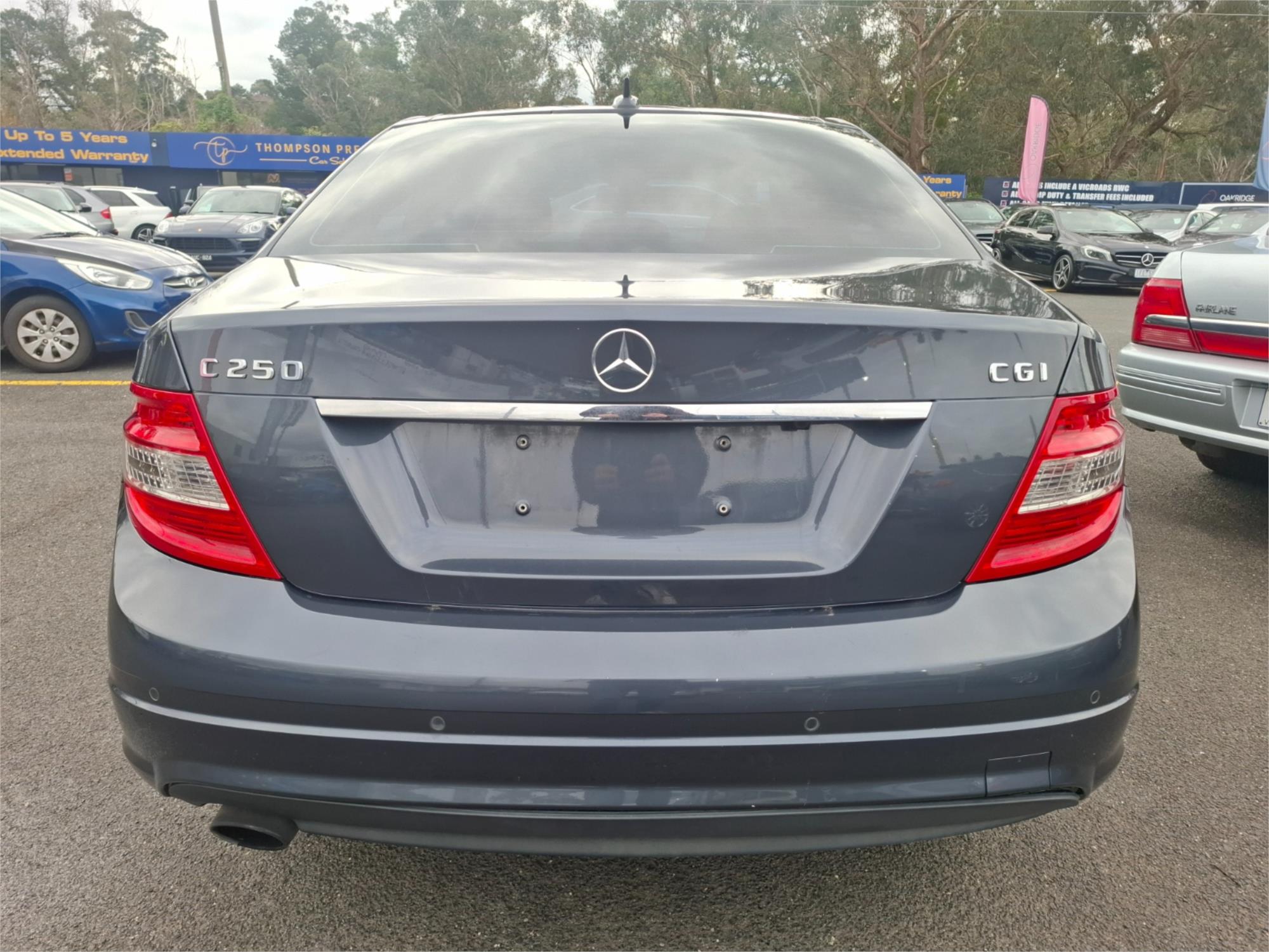 2010 MERCEDES-BENZ C250 W204 MY10 CGI AVANTGARDE 5 SP AUTOMATIC TIPSHIFT 4D SEDAN