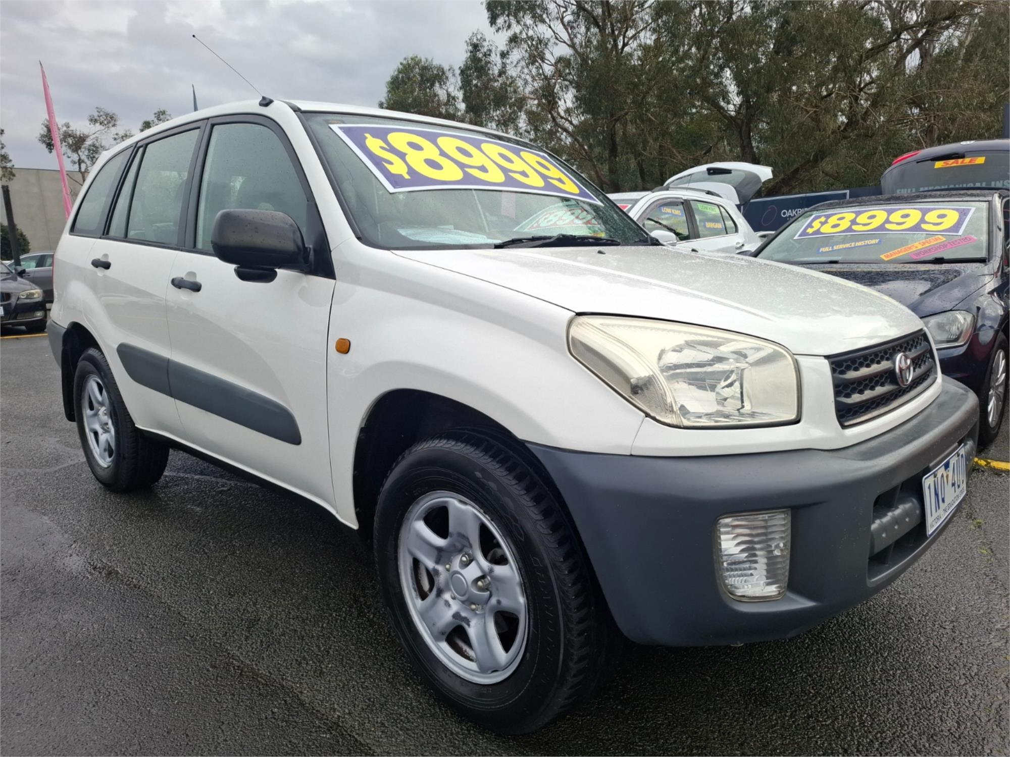 2000 TOYOTA RAV4 ACA21R EDGE (4x4) 4 SP AUTOMATIC 4x4 4D WAGON