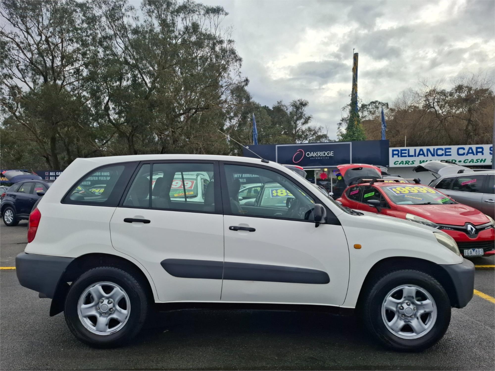 2000 TOYOTA RAV4 ACA21R EDGE (4x4) 4 SP AUTOMATIC 4x4 4D WAGON