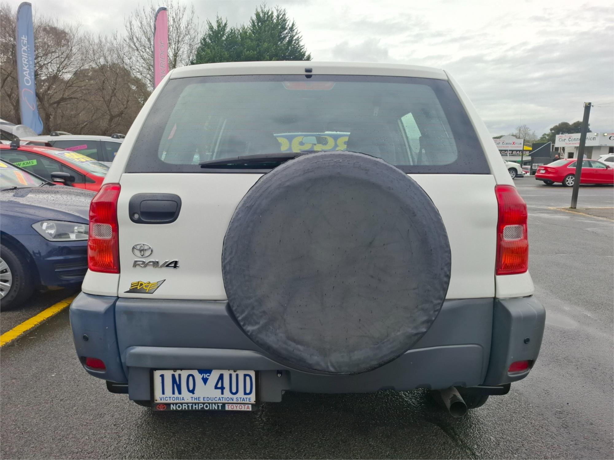 2000 TOYOTA RAV4 ACA21R EDGE (4x4) 4 SP AUTOMATIC 4x4 4D WAGON