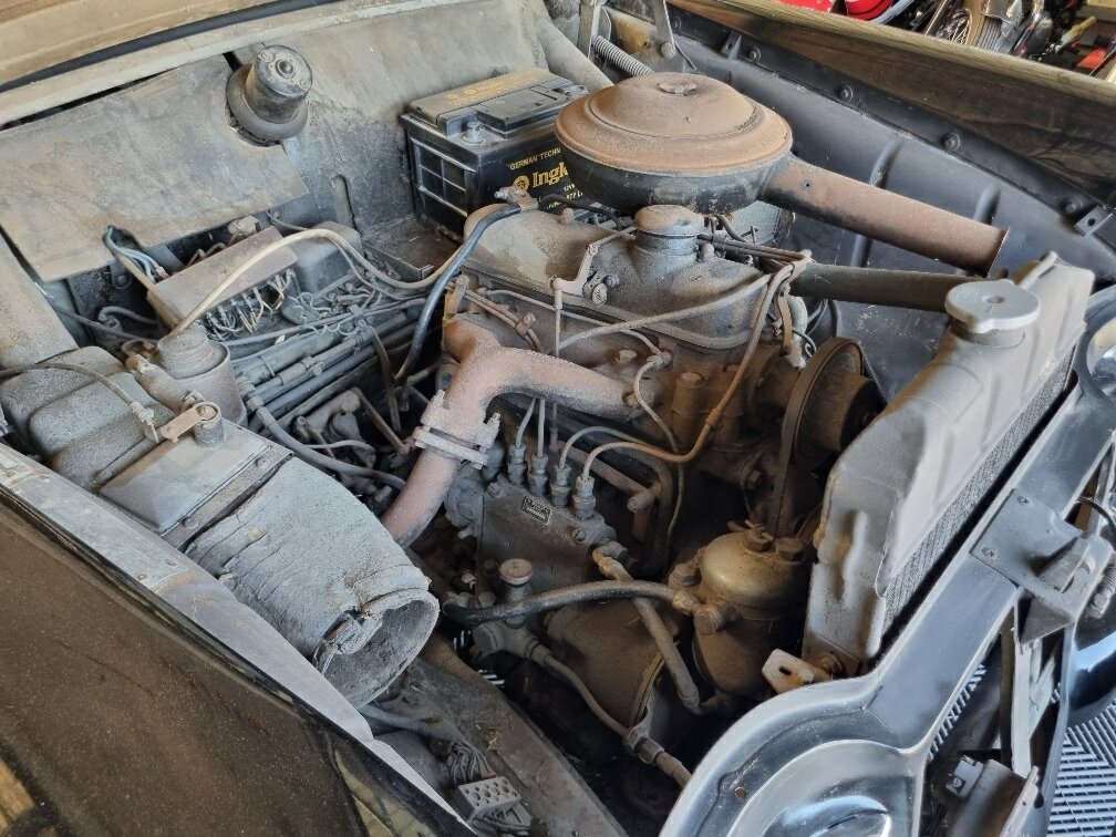 1955 MERCEDES-BENZ 180D MANUAL 4D SEDAN