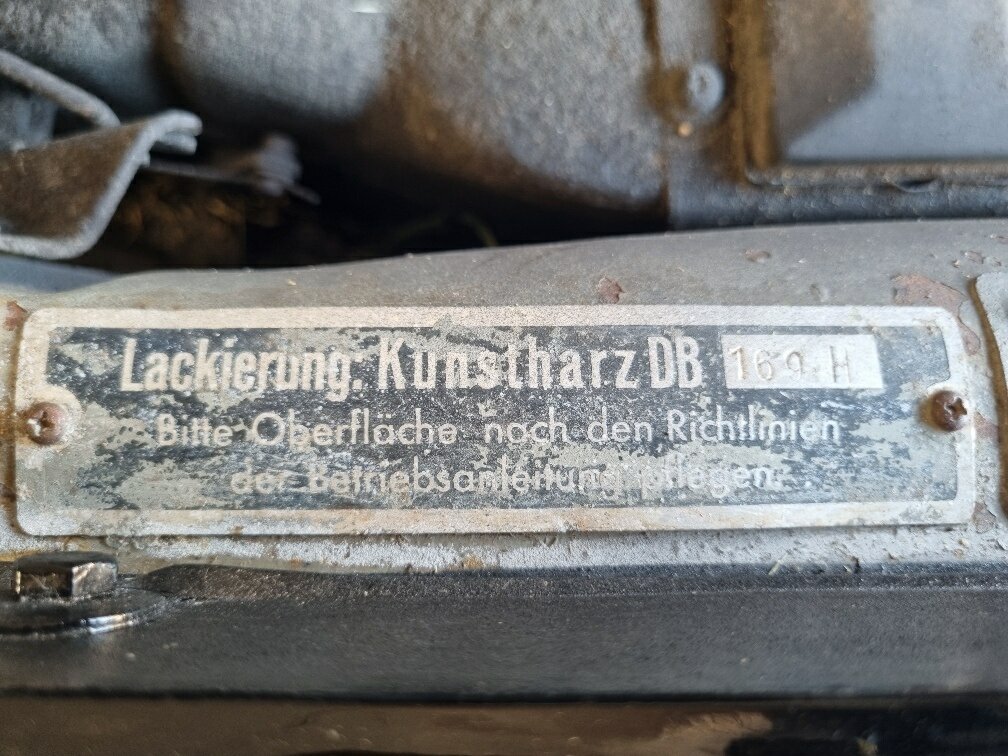 1955 MERCEDES-BENZ 180D MANUAL 4D SEDAN