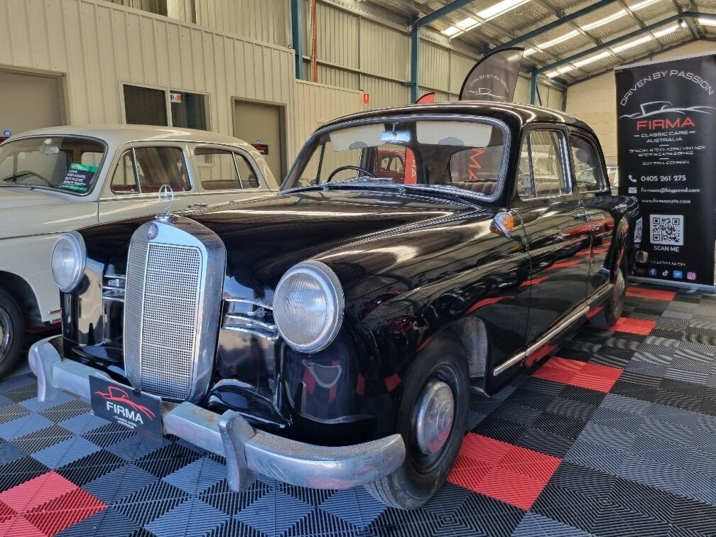 1955 MERCEDES-BENZ 180D MANUAL 4D SEDAN