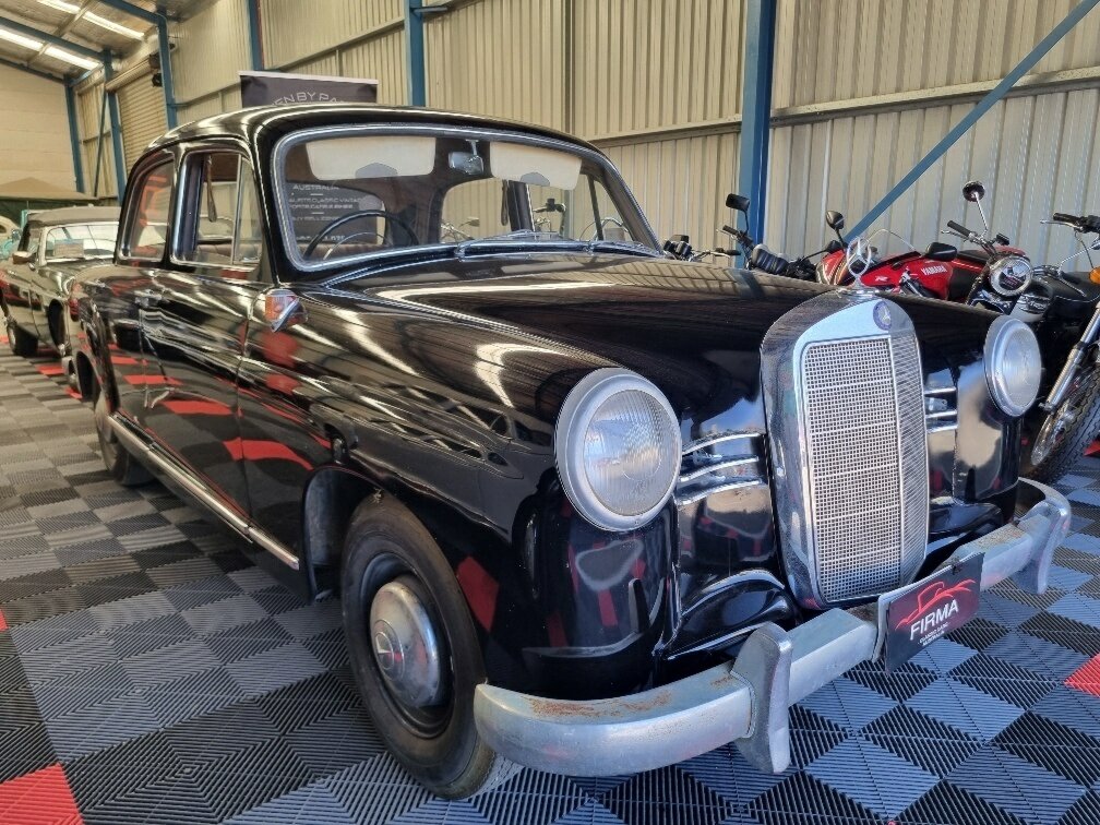 1955 MERCEDES-BENZ 180D MANUAL 4D SEDAN