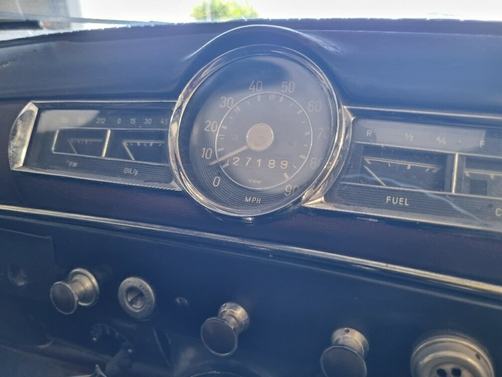 1955 MERCEDES-BENZ 180D MANUAL 4D SEDAN