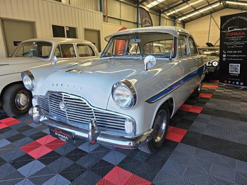 1958 FORD ZEPHYR MK2 MANUAL 4D SEDAN