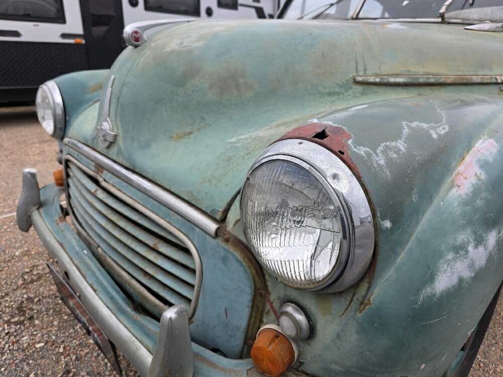1955 MORRIS MINOR MANUAL 4D SEDAN