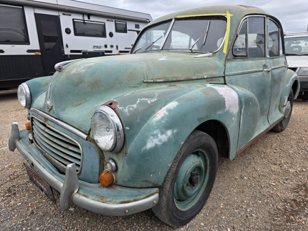 1955 MORRIS MINOR MANUAL 4D SEDAN