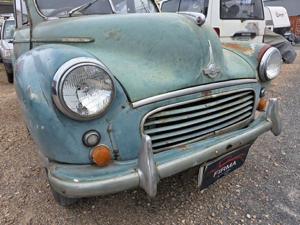 1955 MORRIS MINOR MANUAL 4D SEDAN