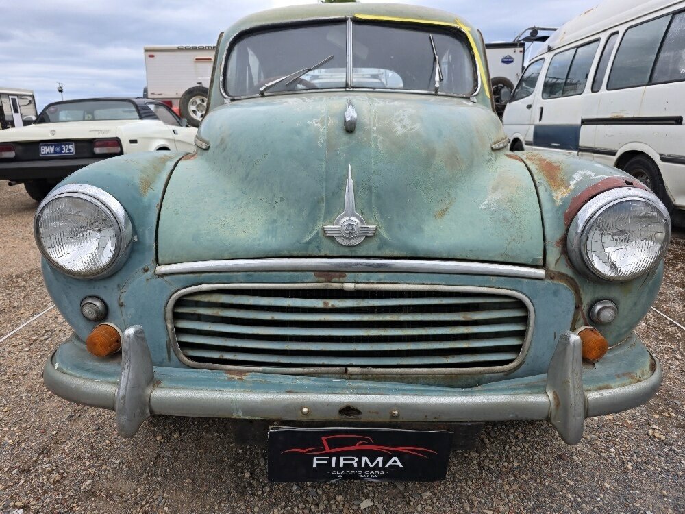 1955 MORRIS MINOR MANUAL 4D SEDAN