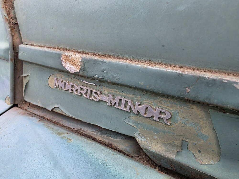 1955 MORRIS MINOR MANUAL 4D SEDAN