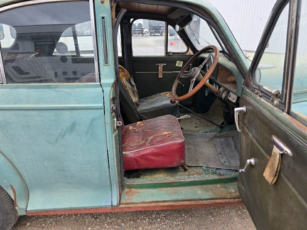 1955 MORRIS MINOR MANUAL 4D SEDAN