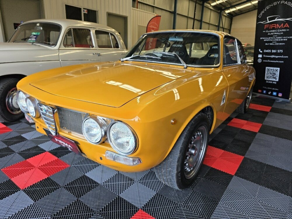 1973 ALFA ROMEO GT 1600 5 SP MANUAL 2D COUPE