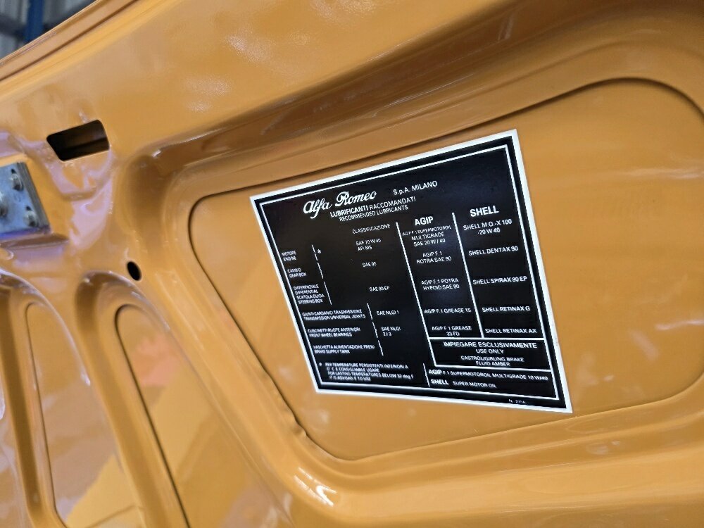 1973 ALFA ROMEO GT 1600 5 SP MANUAL 2D COUPE