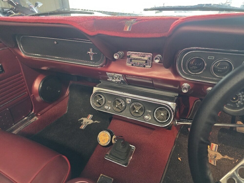 1966 FORD MUSTANG MANUAL CONVERTIBLE