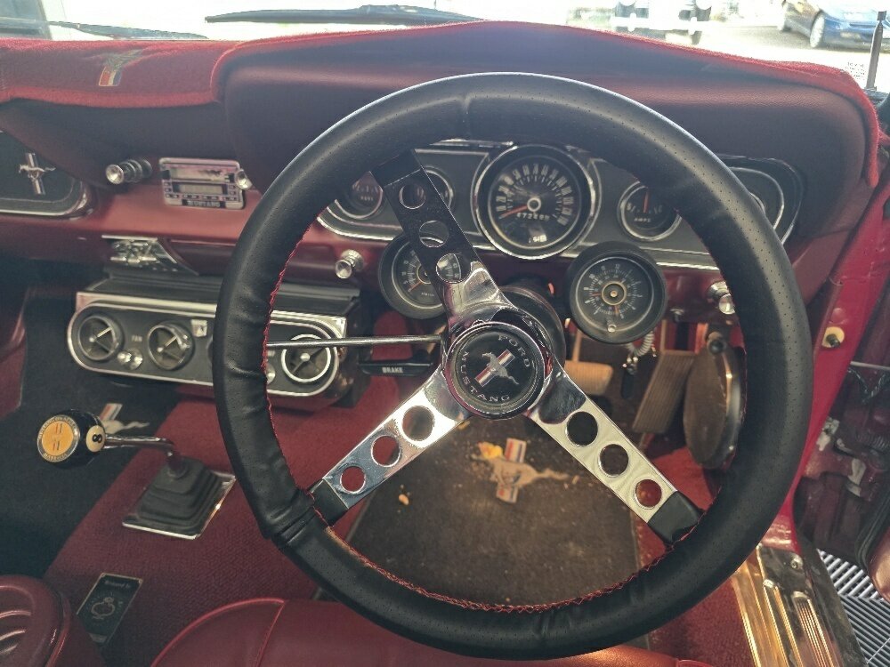 1966 FORD MUSTANG MANUAL CONVERTIBLE