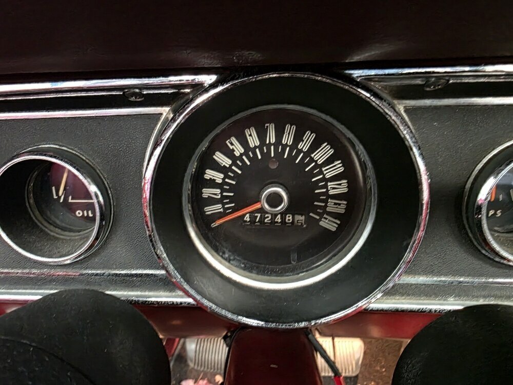 1966 FORD MUSTANG MANUAL CONVERTIBLE