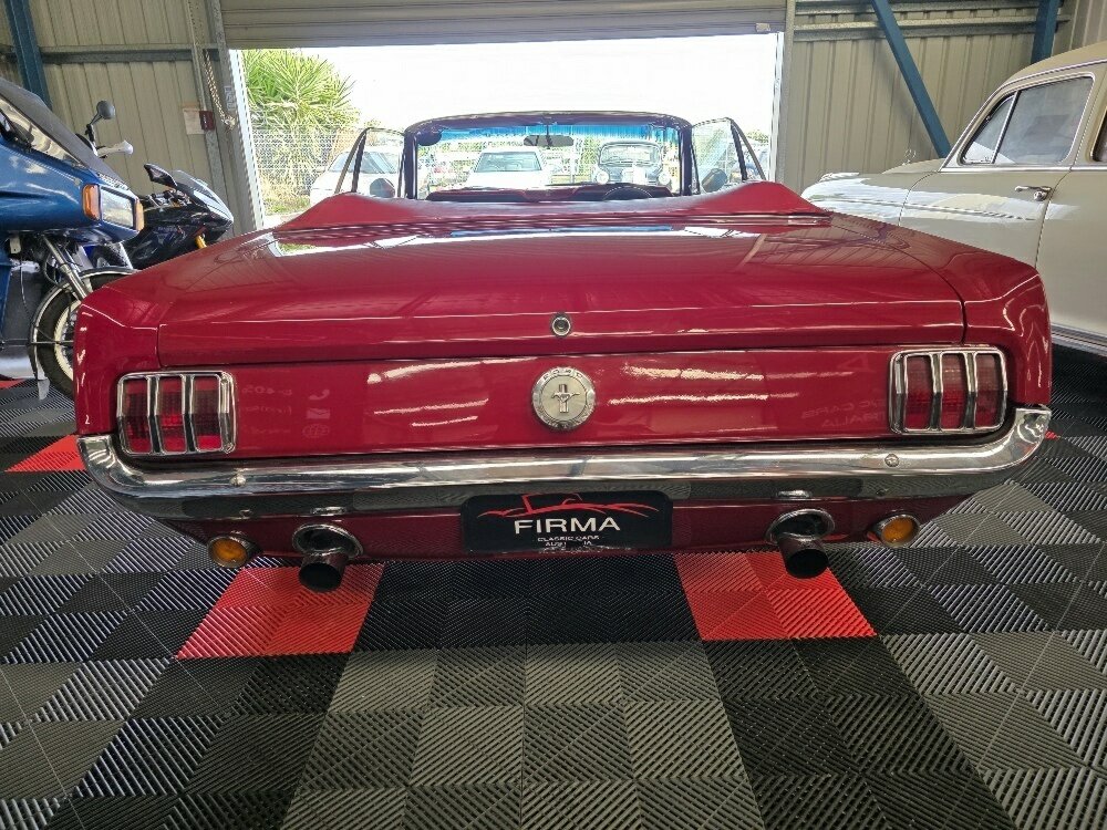 1966 FORD MUSTANG MANUAL CONVERTIBLE