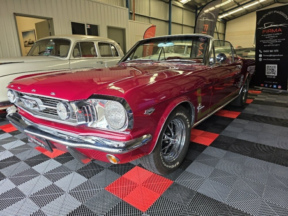 1966 FORD MUSTANG MANUAL CONVERTIBLE