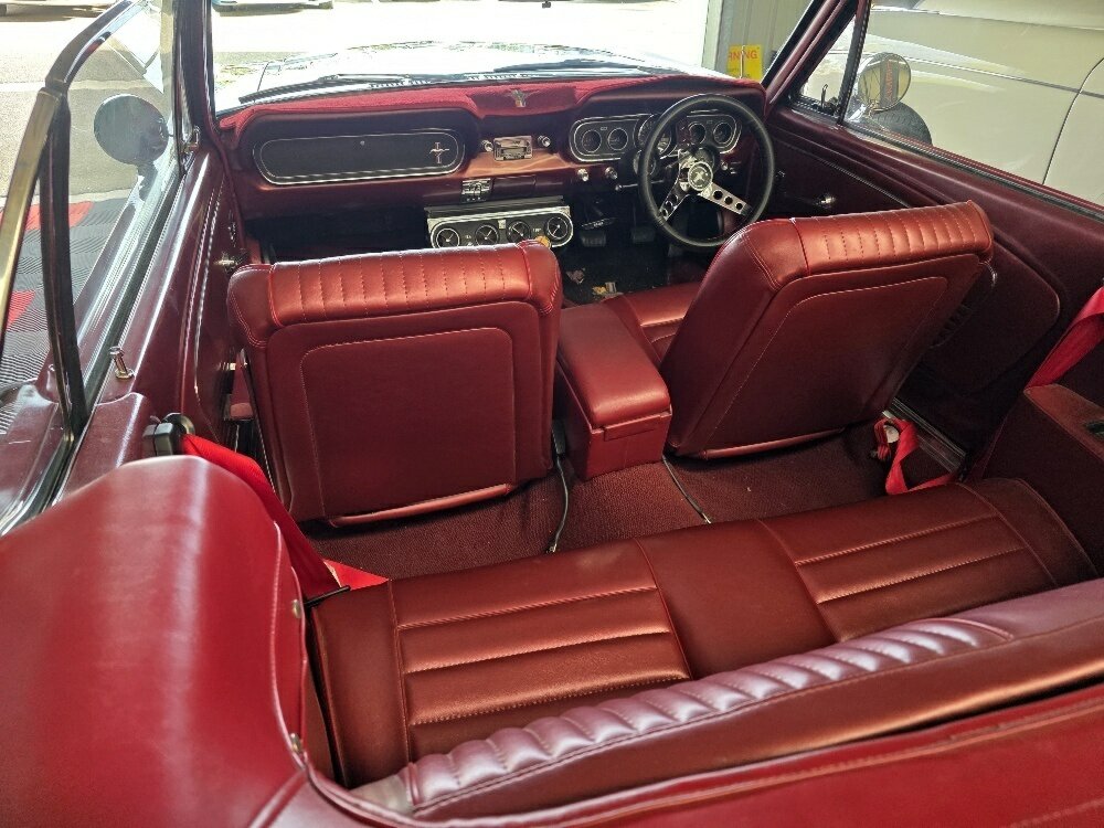 1966 FORD MUSTANG MANUAL CONVERTIBLE