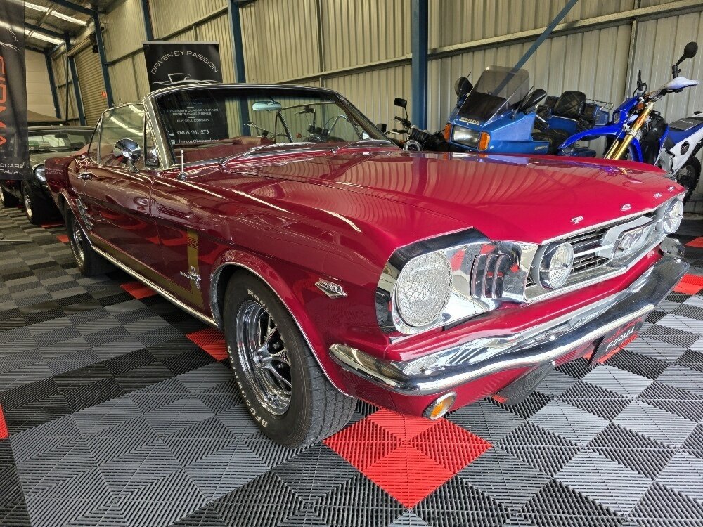 1966 FORD MUSTANG MANUAL CONVERTIBLE