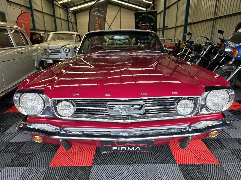 1966 FORD MUSTANG MANUAL CONVERTIBLE