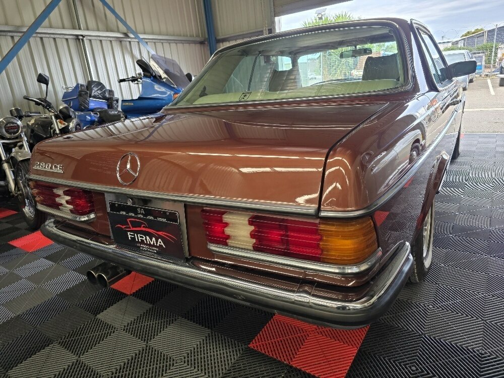 1979 MERCEDES-BENZ 280 W123 CE 4 SP AUTOMATIC 2D COUPE