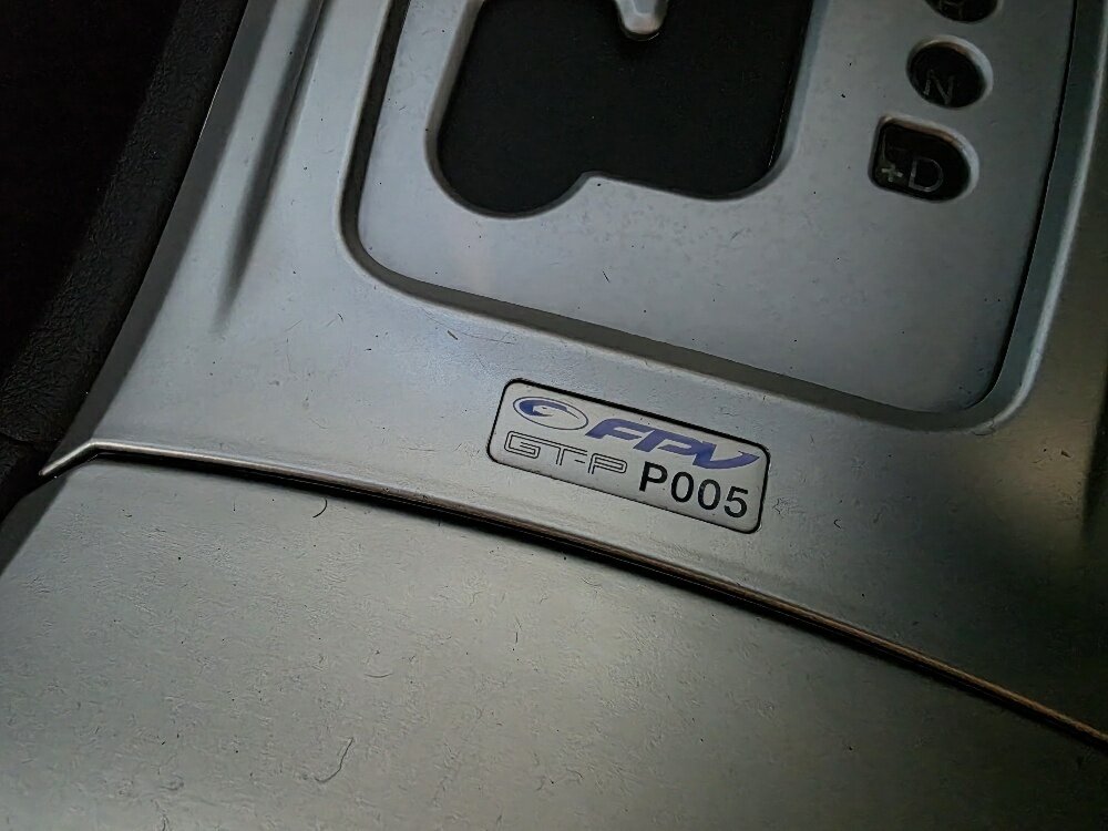 2004 FORD FPV BA MKII GT-P PRE PRODUCTION # 005 4 SP AUTO SEQ SPORTSHIFT 4D SEDAN