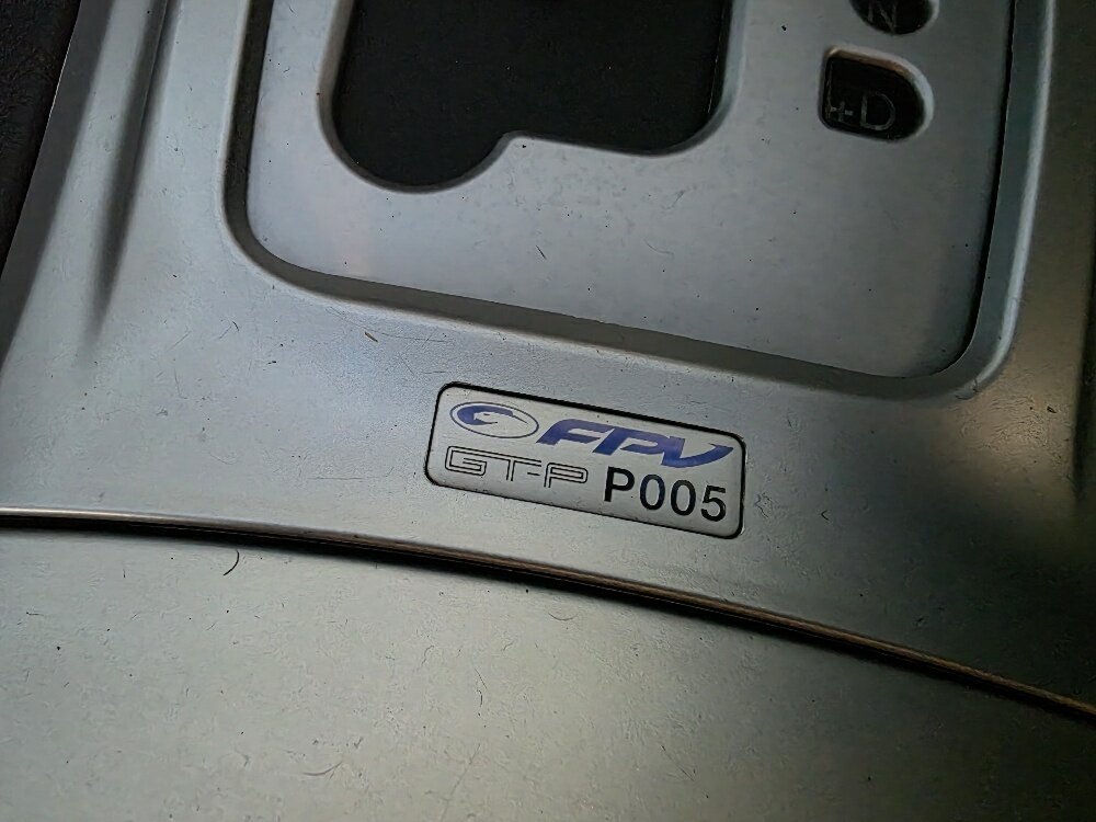 2004 FORD FPV BA MKII GT-P PRE PRODUCTION # 005 4 SP AUTO SEQ SPORTSHIFT 4D SEDAN
