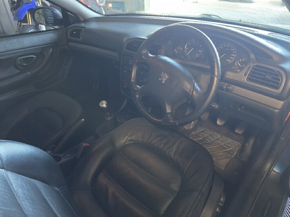 2001 PEUGEOT 406 5 SP MANUAL 2D COUPE