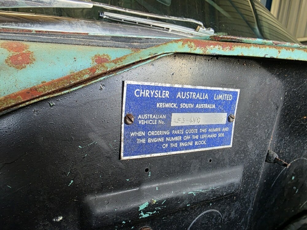 1965 CHRYSLER ROYAL AP3 AUTOMATIC 4D SEDAN