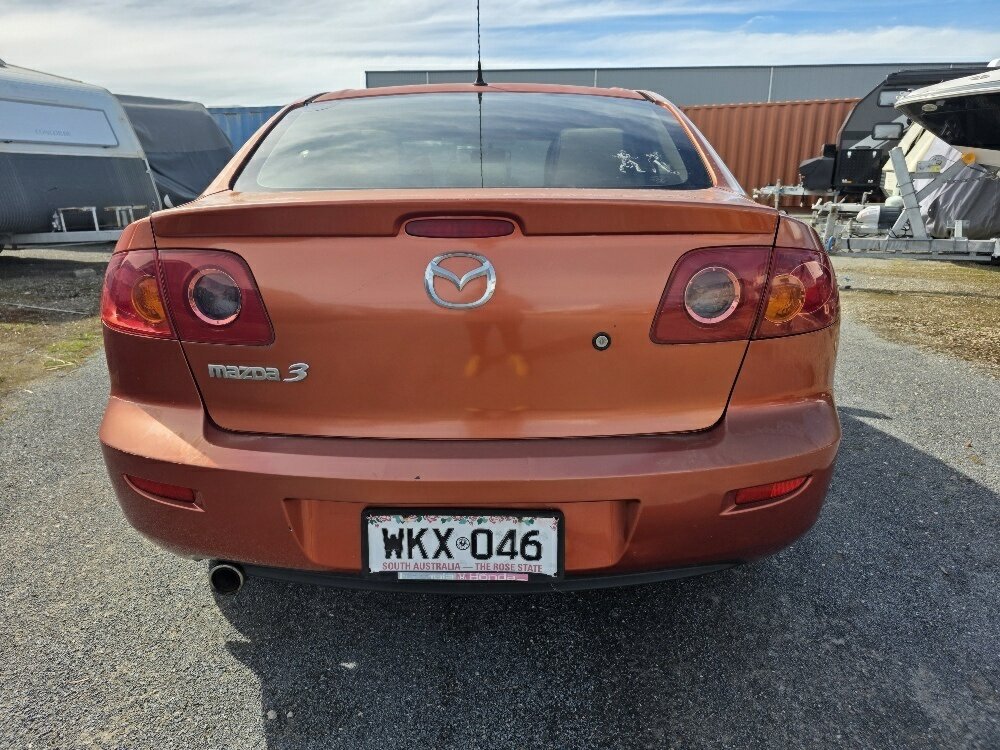 2004 MAZDA MAZDA3 BK MAXX 4 SP AUTO ACTIVEMATIC 4D SEDAN