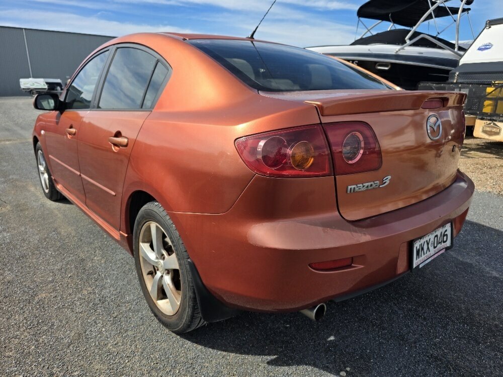 2004 MAZDA MAZDA3 BK MAXX 4 SP AUTO ACTIVEMATIC 4D SEDAN