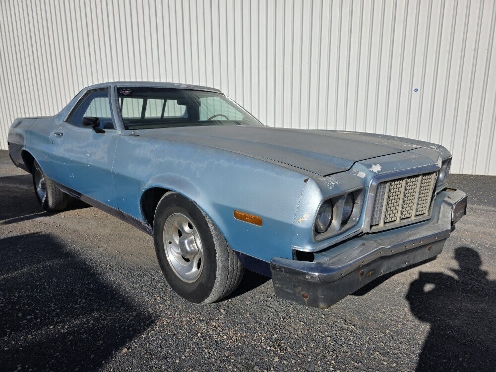 1975 FORD RANCHERO GT AUTOMATIC 2D UTILITY