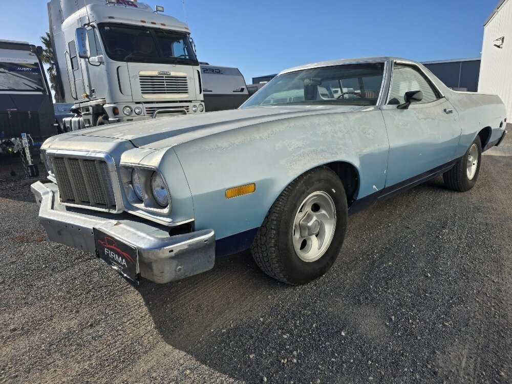 1975 FORD RANCHERO GT AUTOMATIC 2D UTILITY