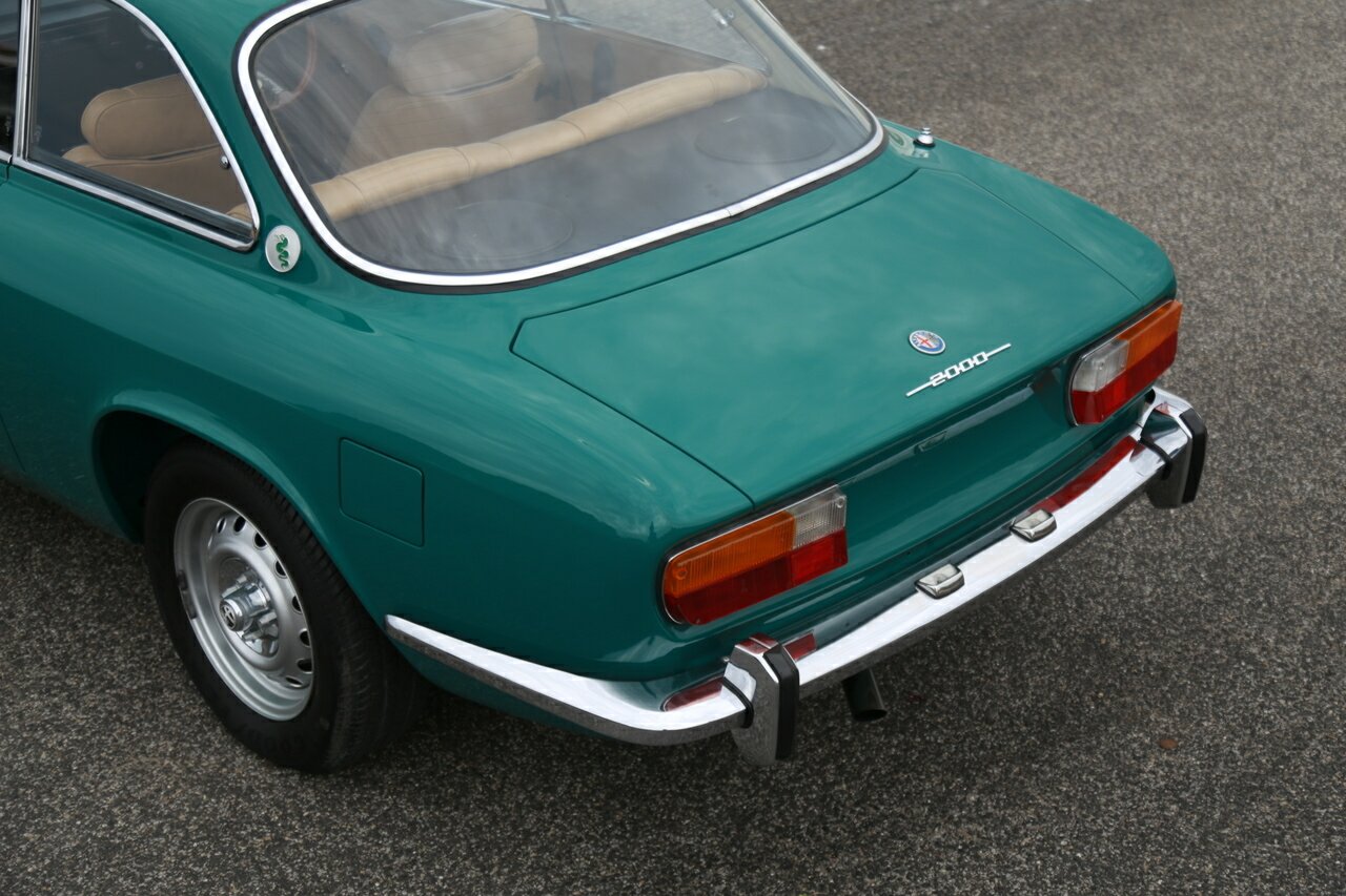 1972 ALFA ROMEO GTV 2000 5 SP MANUAL 2D COUPE