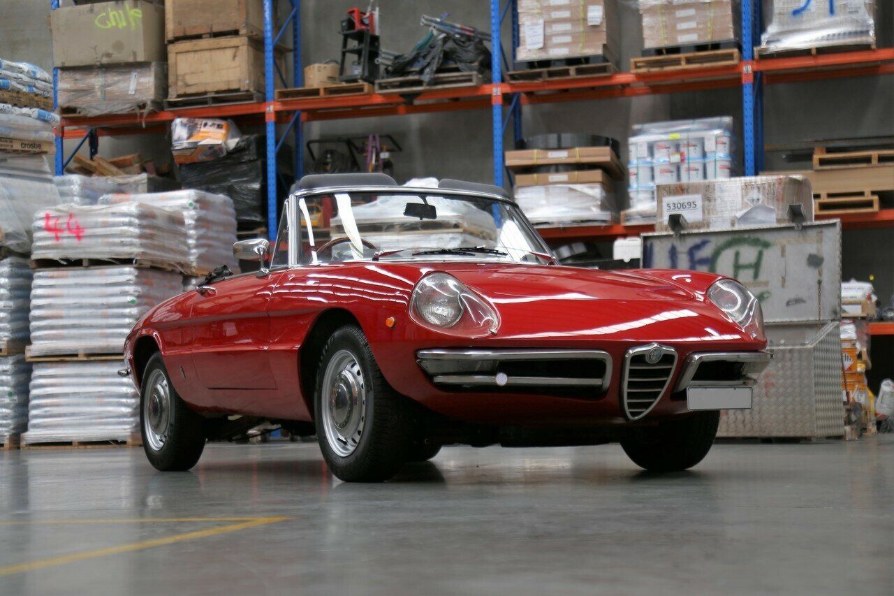 1969 ALFA ROMEO SPIDER 1750 VELOCE 5 SP MANUAL 2D ROADSTER