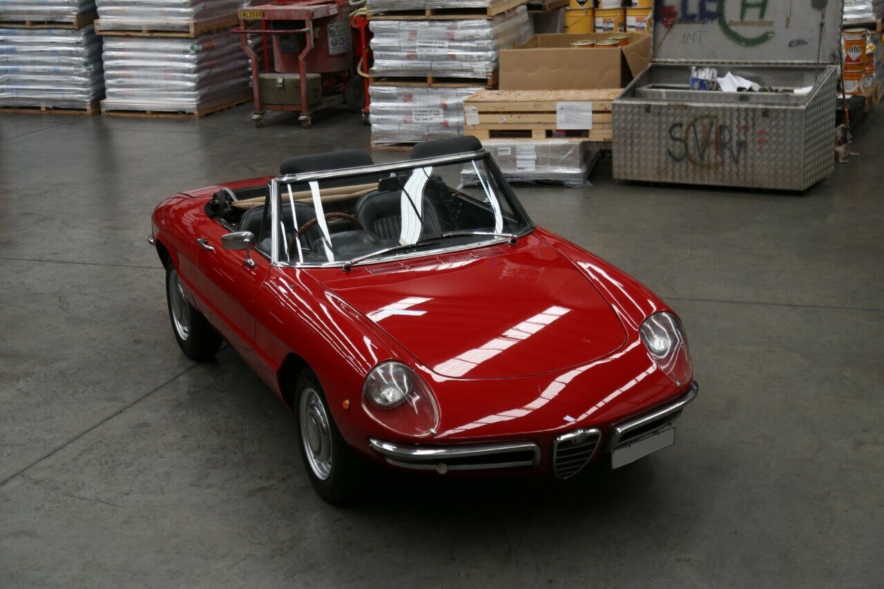 1969 ALFA ROMEO SPIDER 1750 VELOCE 5 SP MANUAL 2D ROADSTER