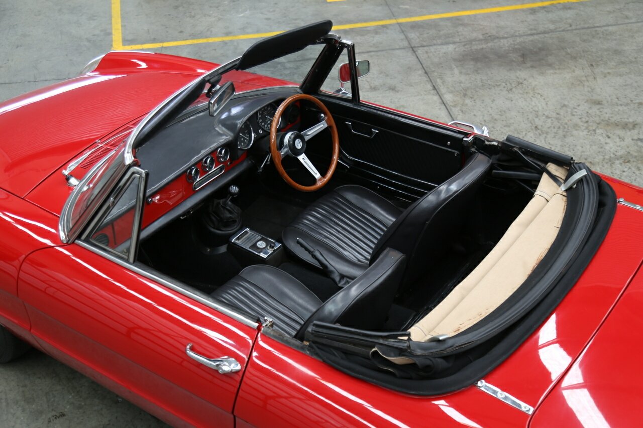 1969 ALFA ROMEO SPIDER 1750 VELOCE 5 SP MANUAL 2D ROADSTER